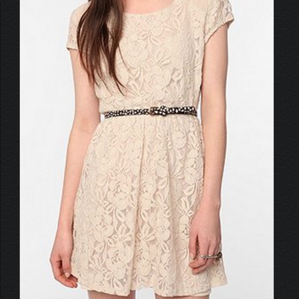 Pink Lace Urban Outfitters Dress